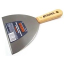 [14452] Espatula flexible con mango de madera 6".