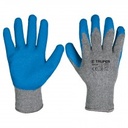 [15265] Guantes de poliester recubiertos de latex talla chica.