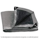 [15367] Lona reforzada 6 x 12 mts de color gris.