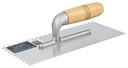 [15410] Llana dentado cuadrangular mango de madera 6 remaches 11".