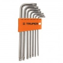 [15553] Juego de 7 llaves torx largas con organizador.