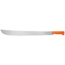 [15886] Machete estandar cacha naranja de 20".