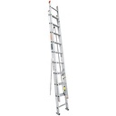 [16027] Escalera de extensión tipo III de 20 peldaños.