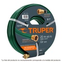 [16036] Manguera 5/8" reforzada con 3 capas conexiones de metal (15 mts).