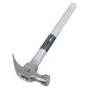 [16701] Martillo pulido mango tubular uña curva 16 OZ.