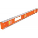 [17036] Nivel de 24" cuerpo de aluminio con proteccion de ABS.