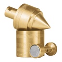 [17069] Plomada de laton 24 OZ con centro y guia magnetica.