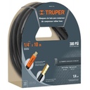 [17081] Manguera de hule para compresor 15 m x 1/4".