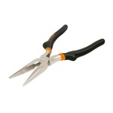 [17310] Pinza de punta y corte 8" mango de vinil.