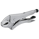 [17421] Pinza de presion 7" mordaza curva.