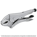 [17423] Pinza de presion 10" mordaza curva.