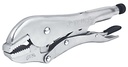 [17424] Pinza de presion 10" mordaza recta.