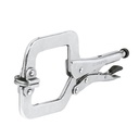 [17427] Pinza de presion 11" tipo "C" mordaza ajustable.