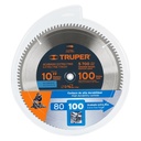 [18313] Disco sierra 10" para aluminio 100 dientes con centro de 5/8".