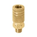 [19085] Cople de laton cuerda 1/4 NPT macho.