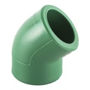 [200010] Codo 2 x 45 63mm vde.tuboplus.