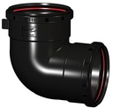 [210040] Codo h-h 87 x 75 mm. Sanit. Para tuboplus.