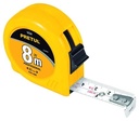[21603] Flexometro de 8 mts amarillo.