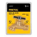 [23145] Llave de nariz para jardin 1/2" en blister.