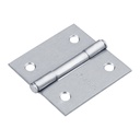 [43259] Bisagra cuadrada 2"cromo mate, plana.
