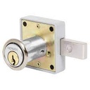 [43559] Cerradura para mueble modelo 25 cromo.