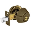 [43597] Cerrojo llave-llave laton antiguo llave puntos.