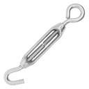 [44055] Tensor de zinc gancho-argolla 5/16" (100 kg carga maxima).