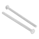 [44583] Tornillo c/hex galvanizado 7/16x 1 pq 10pz.