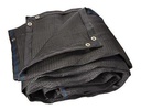[44709] Toldo negro de polietileno 3.60 x 5 mts (80% sombra).