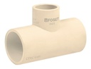 [45072] Tee reducida cpvc 3/4" x 3/4" x 1/2".