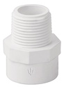 [45546] Conector PVC Hidraulico macho cedula 40 de 1 1/2".