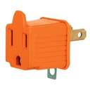 [46253] Paquete con 2 adaptadores (3 a 2 naranja).