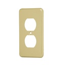 [46408] Placa dúplex de aluminio linea standard.