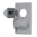[46410] Placa dúplex de policarbonato para intemperie linea standard.