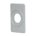 [46431] Placa para intemperie tipo FS sencilla de sobreponer.