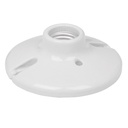 [46524] Portalampara de porcelana circular de 4 1/2".