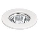 [46612] Luminario empotrable fijo bco.