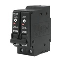 [46704] Interruptor termomagnetico 2 polos 20 A.