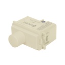 [48080] Dimmer giratorio, linea italiana, marfil.