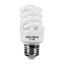 [48205] Lampara espiral mini T2 15 W luz calida.