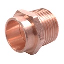 [48896] Conector de cobre cuerda exterior de 1 1/2".