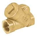 [49078] Valvula check de laton de 1".