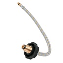 [49136] Manguera de hule pigtail 55 cm usos generales conector 7/8" con punta pol.