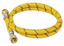 [49187] Manguera de hule revestido de vinilo 300 cm para gas con tuercas de 3/8" x 3/8".