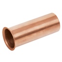 [49290] Casquillo de cobre para contracanasta de fregadero 1 1/2" x 10 cm.