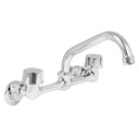 [49447] Mezcladora para fregadero de 8" con conexiones de pared.