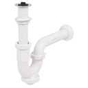 [49508] Cespol rigido para lavabo con contra de 1 1/4".