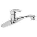 [49551] Monomando plastico para fregadero cuello largo.
