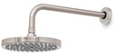 [49576] Regadera redonda de 6" con brazo y chapeton.