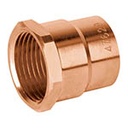 [49658] Conector de cobre cuerda interior 1".